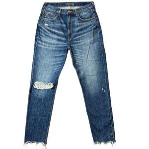 Etica Marcella High Rise Slim Leg Jean Organic Cotton Womens 29 Dark Wash Denim